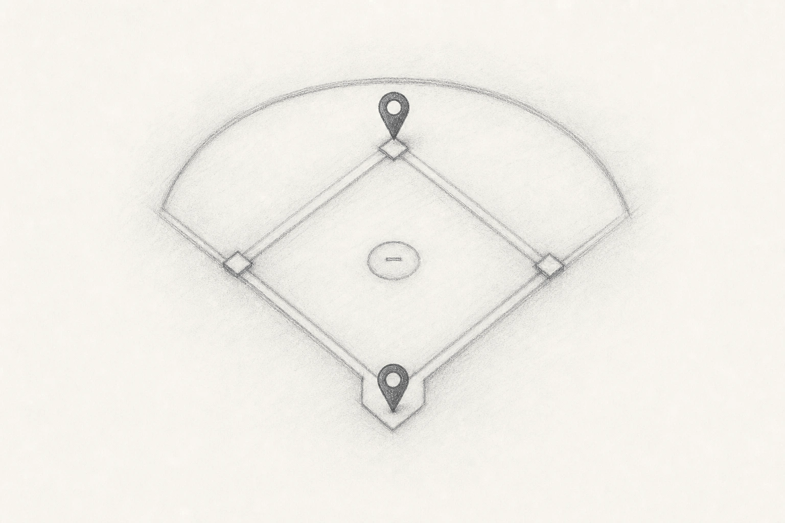 Original illustration for Hilldale Won the World Series. Its Philadelphia Story Starts in Darby.
